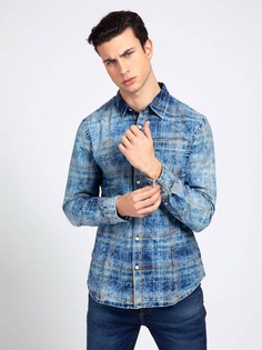 Рубашка В Клетку Guess