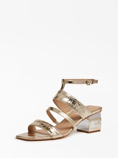 Босоножки Macre Крокодиловый Принт Guess