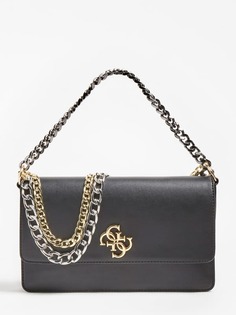 Макси-Сумка Кросс-Боди «Luna» С Эффектом Крокодиловой Кожи Guess