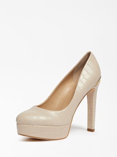 Лодочки Dearly Крокодиловый Принт Guess