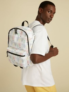 Рюкзак Принт Треугольного Логотипа Guess