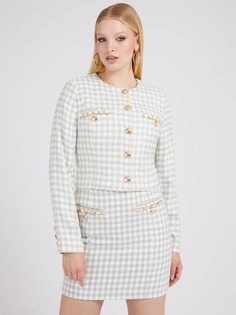 Короткий Пиджак В Клетку Guess