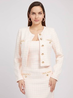 Короткий Пиджак В Клетку Guess