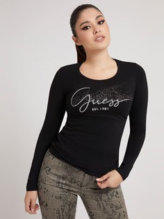 Футболка С Логотипом Спереди Guess