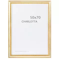 Рамка Charlotta цвет золото размер 50х70 Без бренда