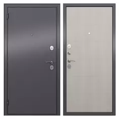 Дверь входная металлическая Берн 2, 960 мм, левая, цвет белое дерево Torex