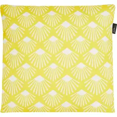 Подушка декоративная Nika Haushalt «С ракушками» 39x39 см цвет золотой Без бренда