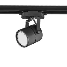 Трековый светильник Volpe Q321 под лампу GU10 50 Вт 10 м² цвет черный