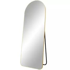 Зеркало декоративное Metal Lux прямоугольное 50x160 см цвет золотой Без бренда