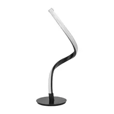Настольная лампа светодиодная Rexant Spiral Duo теплый белый светцвет черный