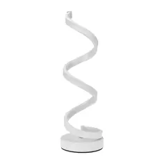 Настольная лампа светодиодная Rexant Spiral Trio теплый белый свет цвет белый