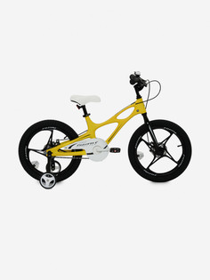 Велосипед детский для мальчиков RoyalBaby Space Shuttle 18", Желтый