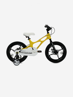 Велосипед детский для мальчиков RoyalBaby Space Shuttle 16", Желтый