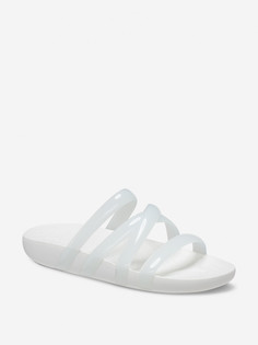 Сандалии Crocs Splash Glossy Strappy, Белый
