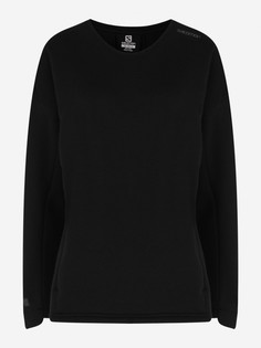 Свитшот женский Salomon Outlife Crewneck, Черный