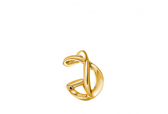 Кафф серебряный Goldengal