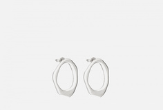 Серьги серебряные MOD