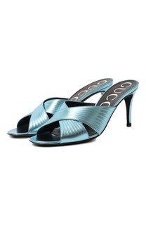 Кожаные мюли Gucci