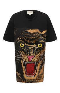 Хлопковая футболка Gucci