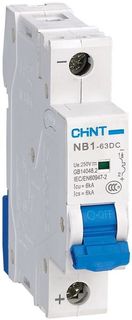 Автоматический выключатель модульный CHINT 182709 1P, тип характеристики C, 32А, 6кА, NB1-63DC (R)