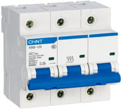 Автоматический выключатель модульный CHINT 816143 3P, тип характеристики C, 125А, 10кА, NXB-125 (R)