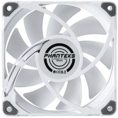 Вентилятор для корпуса PHANTEKS PH-F120M25_DRGB_PWM_WT01_3P_RU 120x120x25mm, 500-2000rpm, 84.26CFM, 35.7dBA, 4-pin white, 3-pack