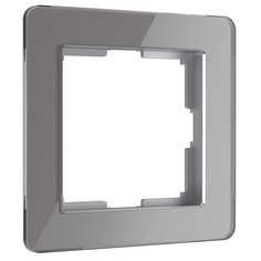 Рамка Werkel Acrylic a059319 на 1 пост, графит W0012704