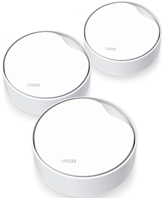 Роутер TP-LINK Deco X50-PoE(3-pack) AX3000 Whole Home Mesh Wi-Fi 6 System with PoE