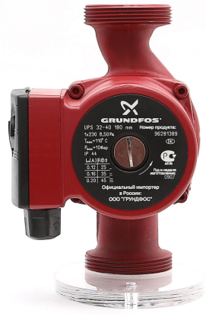 Насос циркуляционный Grundfos UPS 32/40 96281389 с гайками