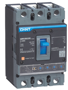 Автоматический выключатель в литом корпусе CHINT 201719 3P, 1250А, 70кА, NXMS-1250H с электрон. расцеп.