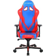 Компьютерное кресло DXRAcer Gladiator сине-красное (OH/G8200/BR)