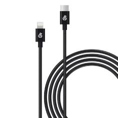 Кабель uBear Lightning / USB-C, 1,2м, черный