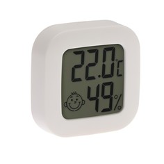 Термометр электронный ltr-08, датчик температуры, датчик влажности, белый Luazon Home