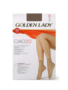 Gld ciao 20 (носки - 2 пары) daino Golden Lady