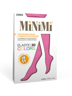 Mini elastic 20 colors гольфы (2 пары) rosa Minimi