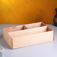 Ящик деревянный 20.5×34.5×10 см подарочный комодик Дарим Красиво