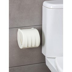 Держатель для туалетной бумаги regular, 15,5×12,2×13,5 см, цвет белое облако NO Brand