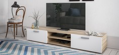 Тумба TV LUX 175 Сонома, Белая