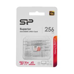 Карта памяти microSD 256GB Silicon Power Superior A1 microSDXC Class 10 UHS-I U3 100/80 Mb/s