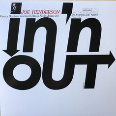 Виниловая пластинка Joe Henderson, In & Out (0602508027734) Verve