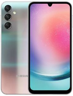 Смартфон Samsung Galaxy A24 4/128Gb Silver A245F (SM-A245FZSUMEA)