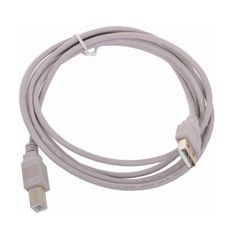 Кабель USB A(m) USB B(m) 1.8м серый Noname