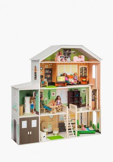 Дом для куклы Paremo "Поместье Николетта" с мебелью 23 предмета, для кукол 30 см
