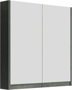 Зеркальный шкаф 70x70 см темный цемент Stella Polar Кибела SP-00001044