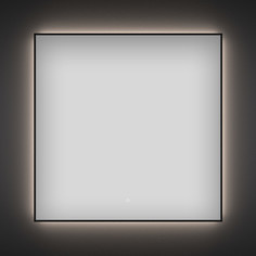 Зеркало 75х75 см черный матовый Wellsee 7 Rays’ Spectrum 172200380