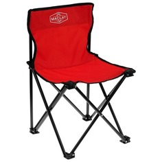Кресло складное Maclay красное 35х35х56 см