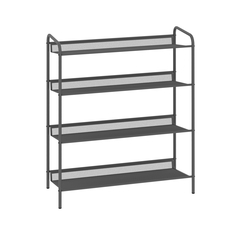 Подставка для обуви ЗМИ Женева 24 графит 65х26х79,5 см ZMI