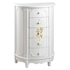 Комод Glasar с 5 ящиками 53х30х76 см ГЛАСАР