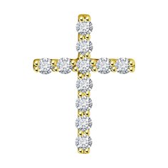 Подвеска SOKOLOV из желтого золота с бриллиантами