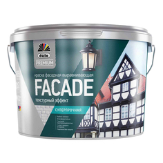 Краски и эмали фасадные краска в/д фасадная DUFA Premium Facade база 3 2,5л бесцветная, арт.Н0000004857